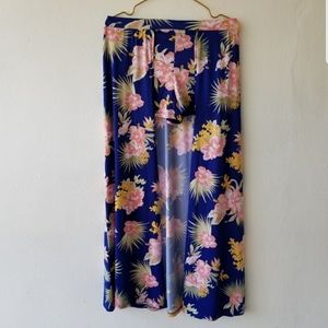 Shorts with long skirt